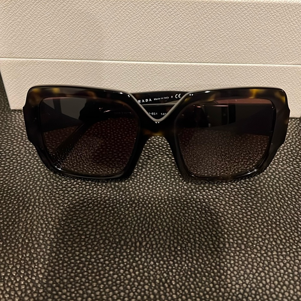 Prada Occhiali da sole frames in brown/black tortoise